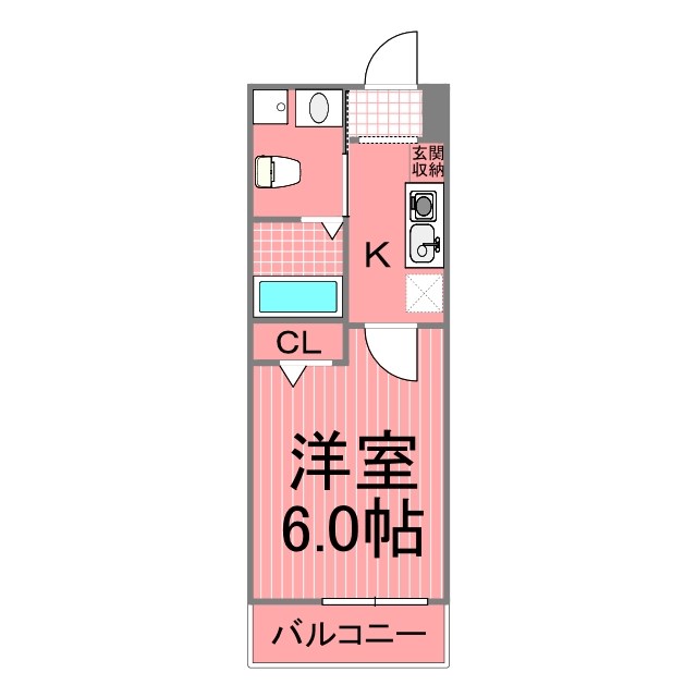 パルトネール綱島Ⅰ 間取り図