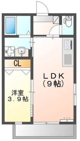 セイモパレスツー 間取り図