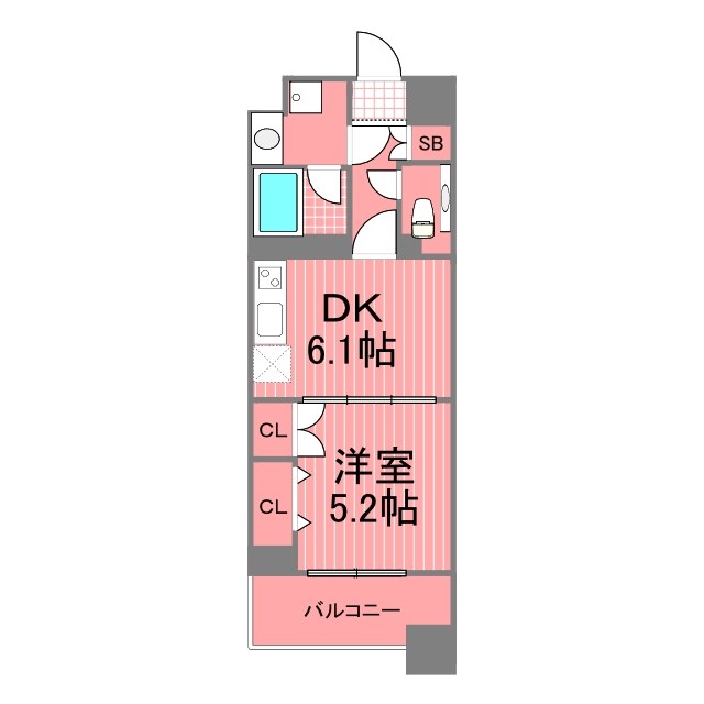 アパルトマン山手公園 間取り図