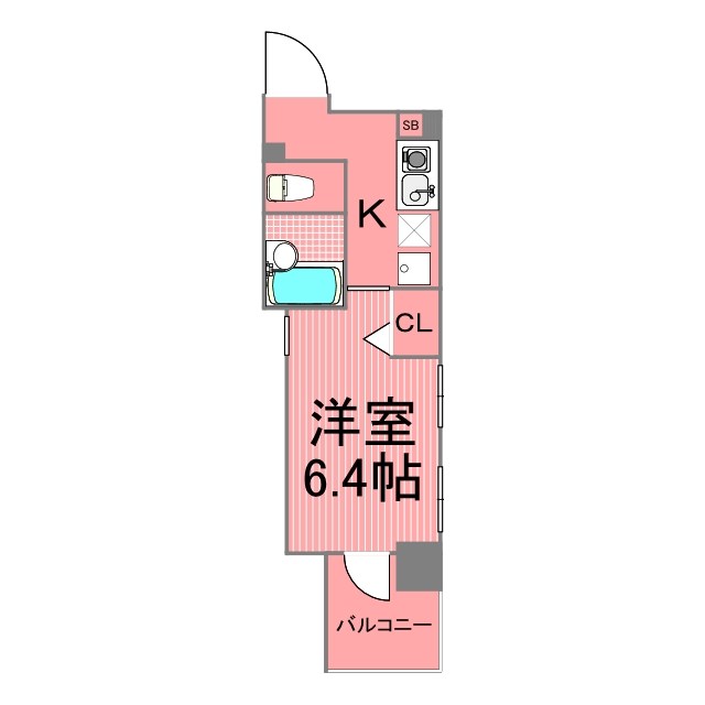 ロワール横濱鶴見 間取り図