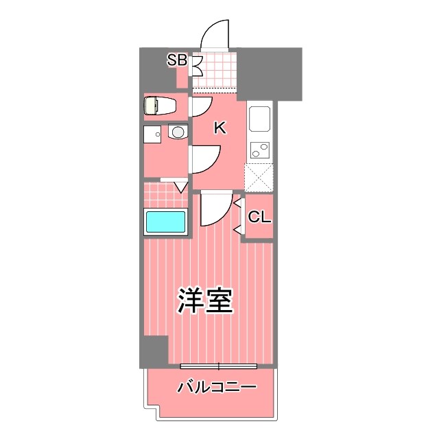 アークヒルズ横浜英町 間取り図