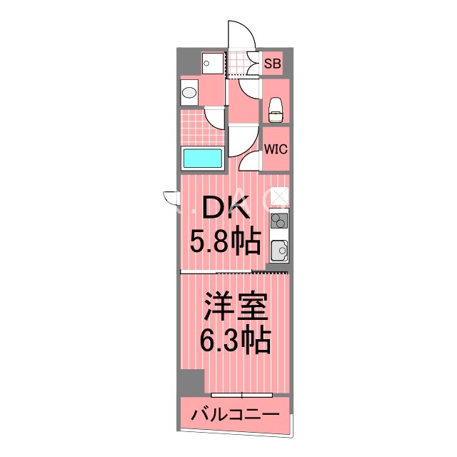 イーリス天王町 間取り図