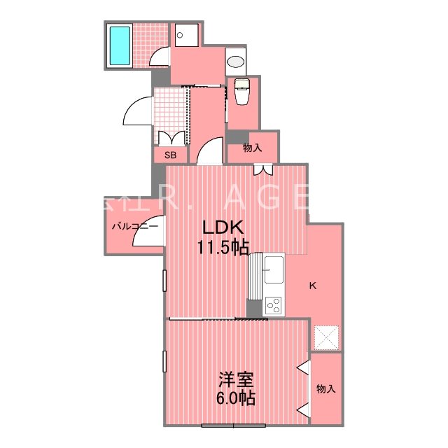 アーバングレース  間取り図