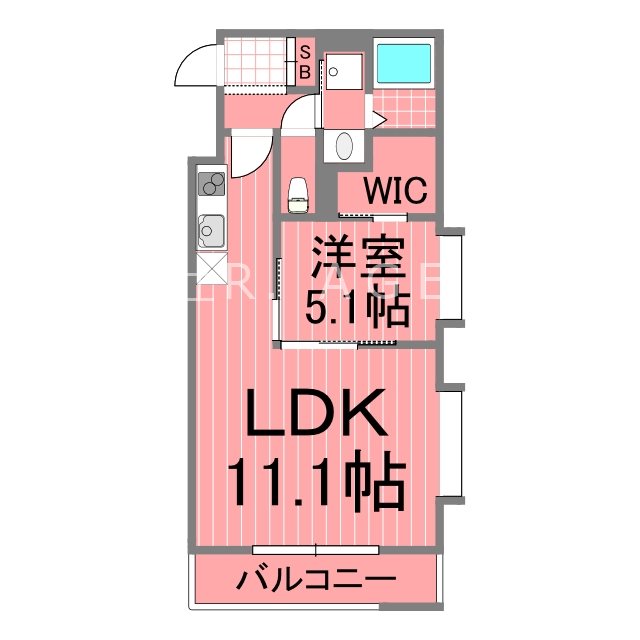 ソレアードビスタ三ツ沢  間取り図