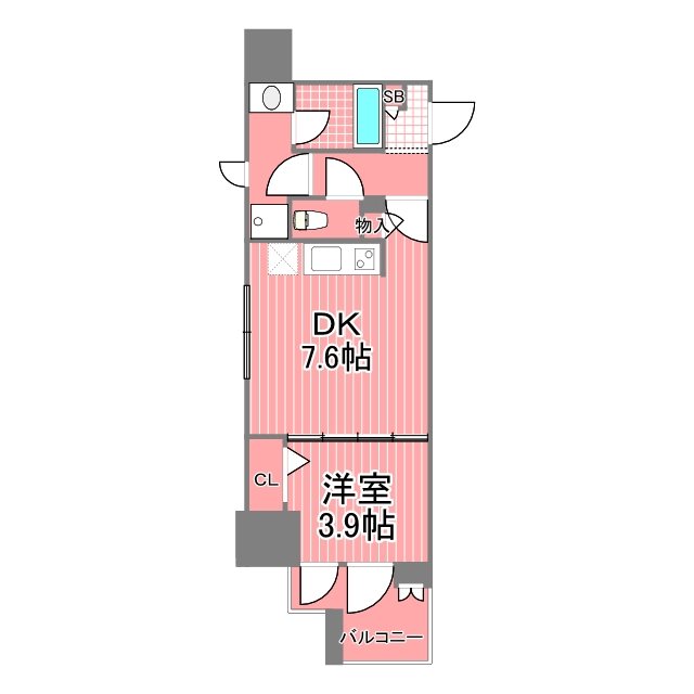 ズーム川崎イースト  間取り図