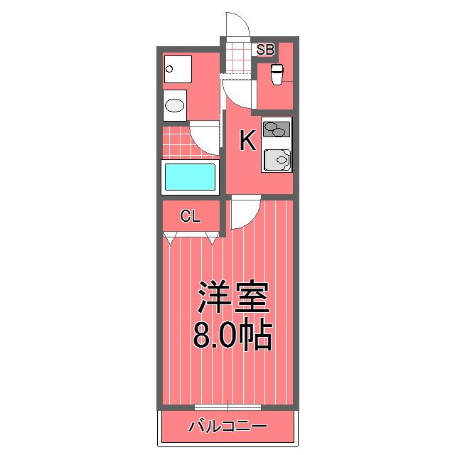 コリーナ横浜 間取り図