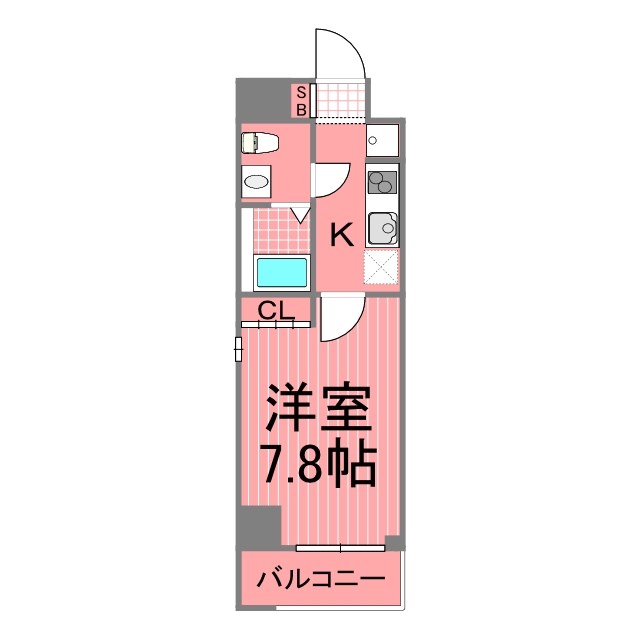 ハイトサーブル川崎 間取り図