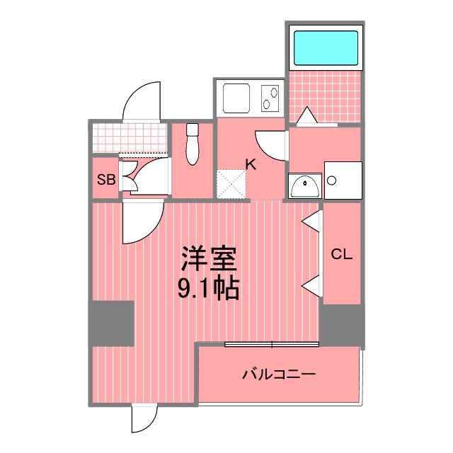 アテッサ吉野町 間取り図