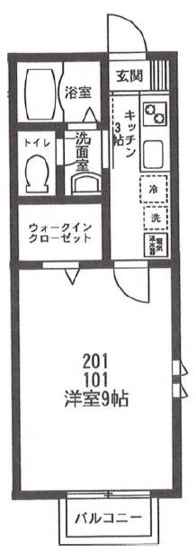 サニーヒルホームズ 間取り図