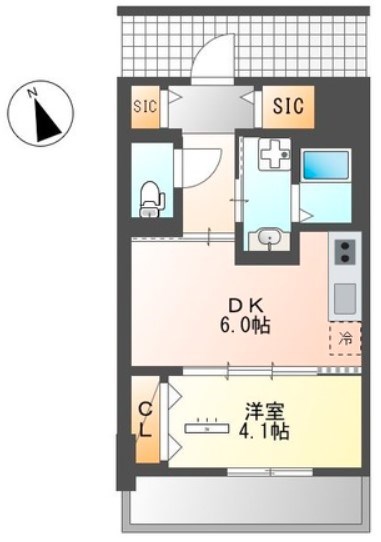 フォレストヨコハマ 間取り図