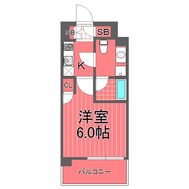 クレイシア西横浜グランカリテ 間取り図