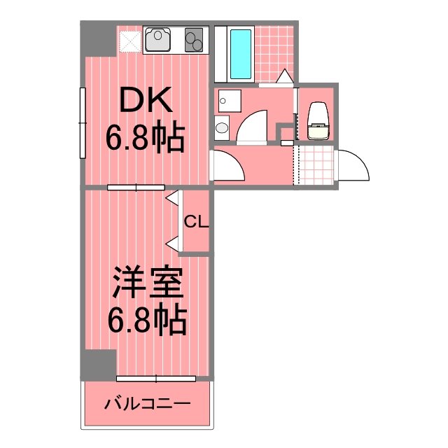 ロングウェル横濱 間取り図