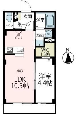 ベアレステ川崎 間取り図