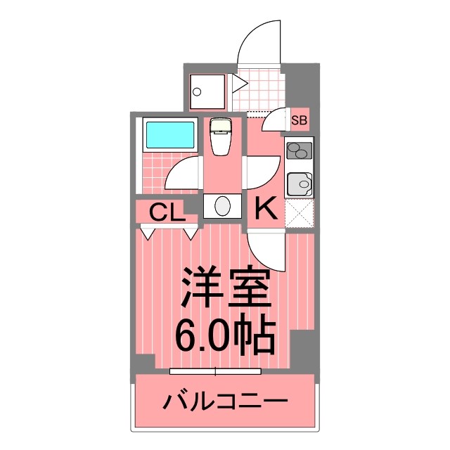 レア横濱反町駅前 間取り図