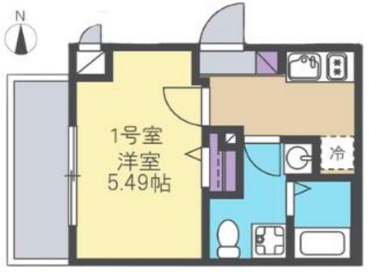 オークレールミツザワ 間取り図