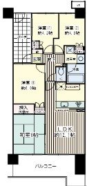 ヨコハマオールパークス第三街区 間取り図