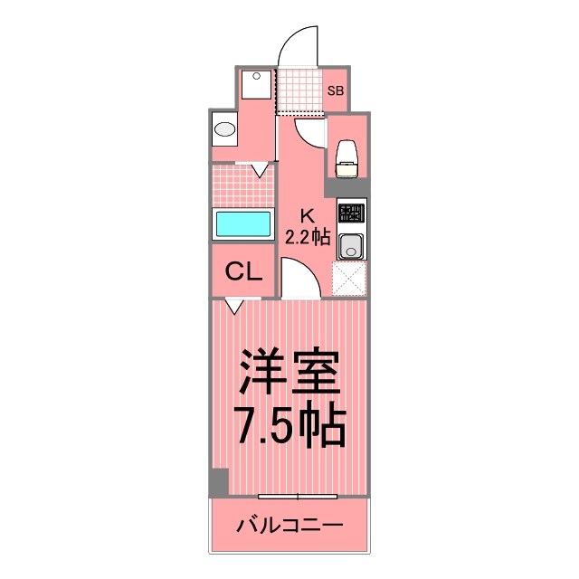 パレスウチダ 間取り図