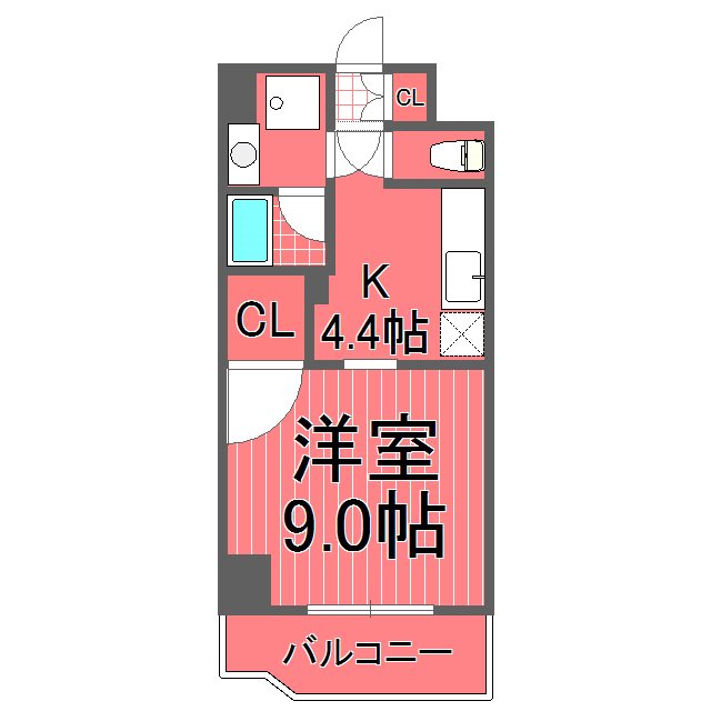 チェリーコート岡野 間取り図