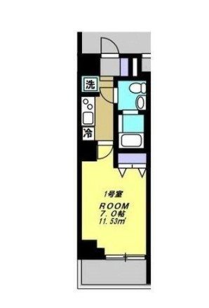 プラスシティ東白楽 間取り図