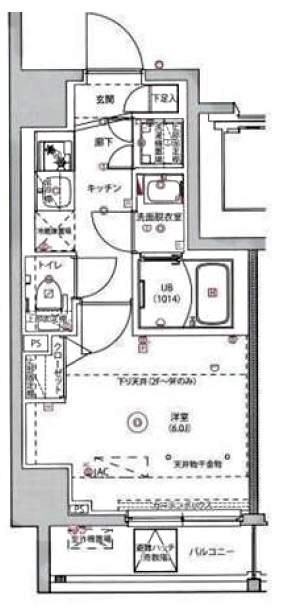 マキシヴ川崎 間取り図