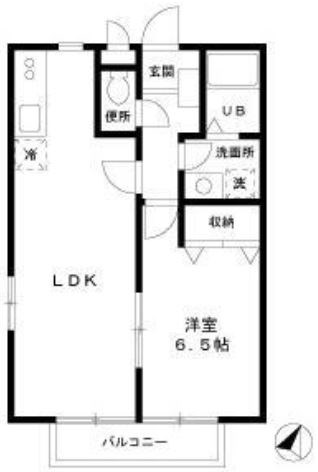 フォレストツー 間取り図