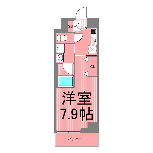 スクエアシティ東白楽マキシヴ 間取り図