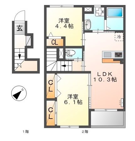 プエルタ 間取り図