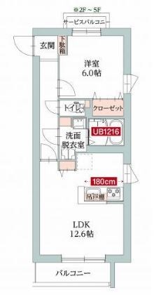 ラコリーヌ日吉  間取り図