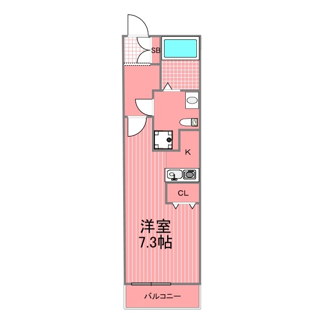 モダンルイーズ鶴見 間取り図