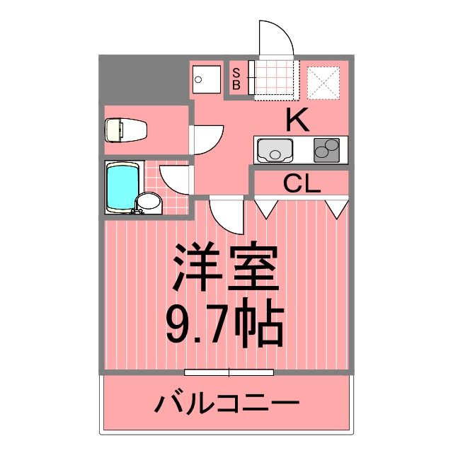 カーサ台町  間取り図