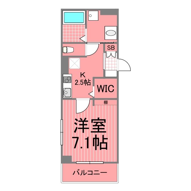 トゥットフェリーチェ横浜 間取り図