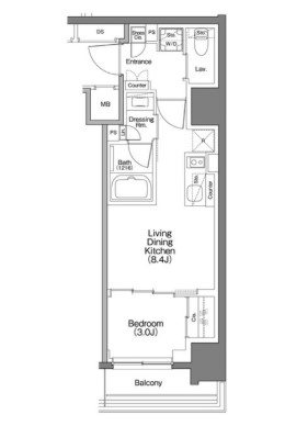 ザパークハビオ横浜白楽  間取り図