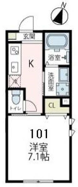 タイポハイム 間取り図