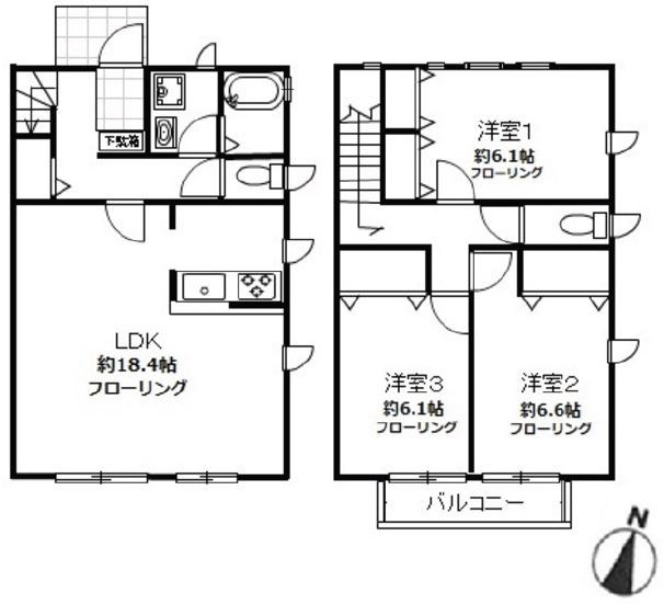 ドムス本牧 間取り図