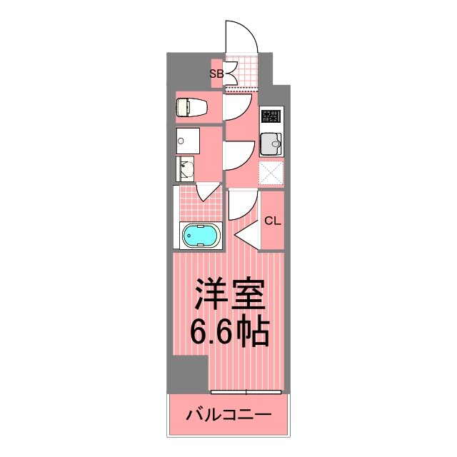 ベルシード横濱ポルト 間取り図