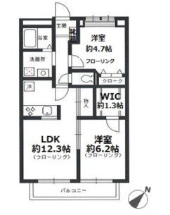 ドルチェ横濱鶴ヶ峰 間取り図