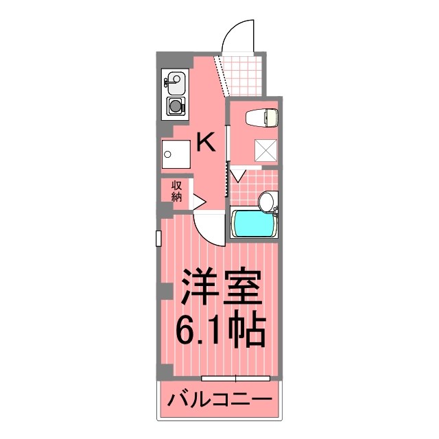 エスフラット 間取り図