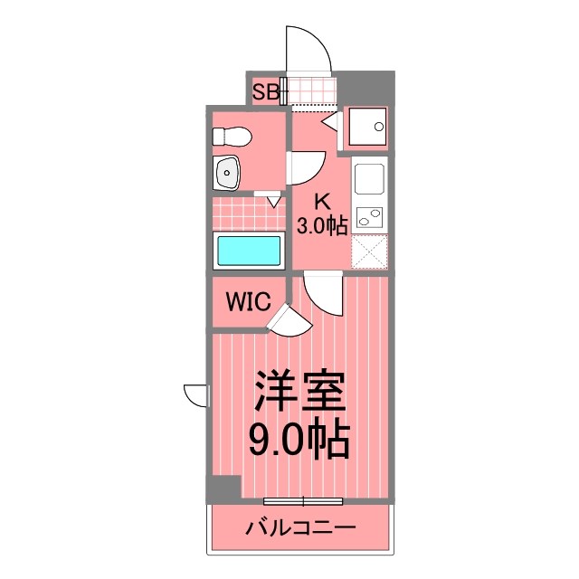 エトワール新杉田 間取り図