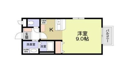 メルベーユビー 間取り図