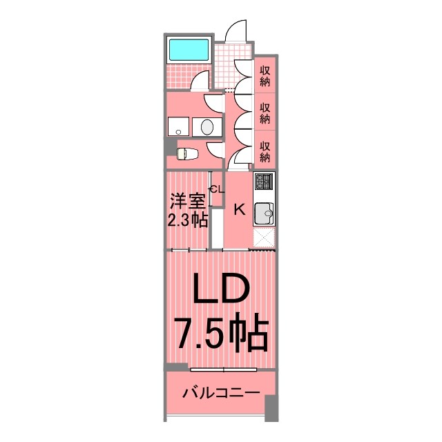 ティーシティ六角橋 間取り図