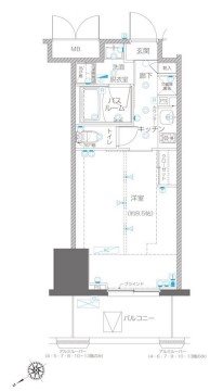 ズーム川崎イースト 間取り図