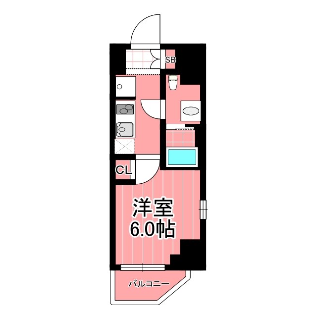 エルモサ川崎 間取り図