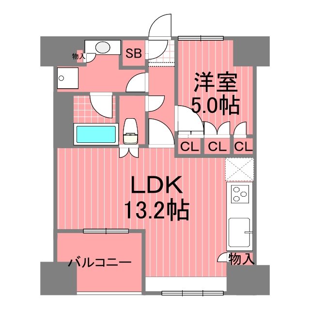 べリスタ横浜四番館  間取り図