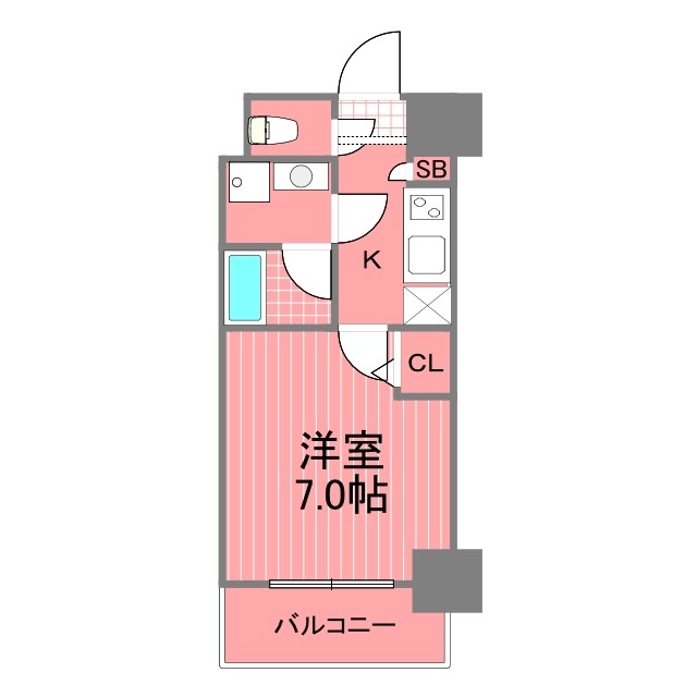 ガーラステージ横濱関内 間取り図