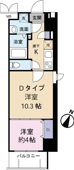 ツインスクエアーワン 間取り図