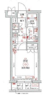 セジョリ横浜鶴見 間取り図