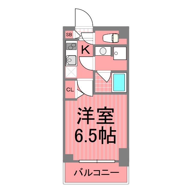 ガーラシティ横浜反町 間取り図