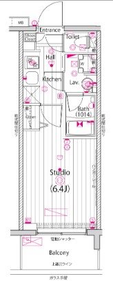 ガーラ新横浜グランドステージ 間取り図