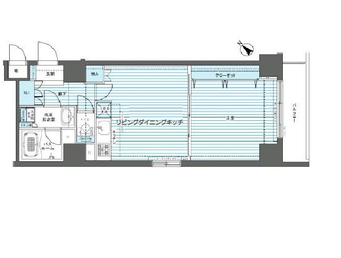 フェニックス新横濱参番館 間取り図