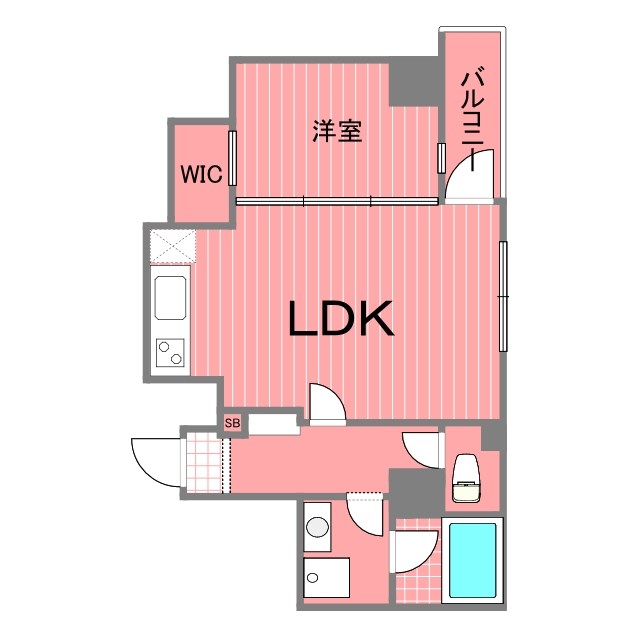 ラフィネ横浜  間取り図